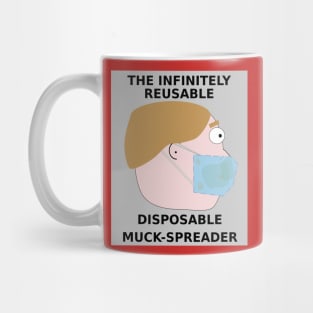 Covid Mask Muckspreader Mug